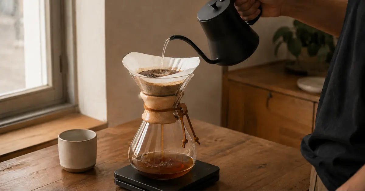 Chemex Nedir? Chemex ile Kahve Nasıl Demlenir? - Saggio Coffee