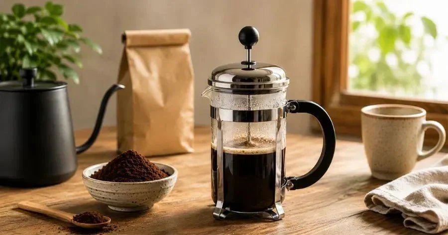 French Press Nedir? Nasıl Kullanılır? Adım Adım Kahve Demleme Rehberi - Saggio Coffee